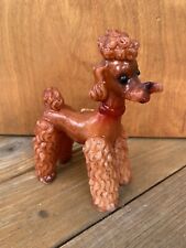 Brown Standard Poodle Standing Candle 5