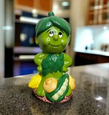 Vintage Jolly Green Giant Co 1985 Little Green Sprout Musical Bank WORKS picture