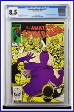 Amazing Spider-Man #247 CGC Graded 8.5 Marvel 1983 White Pages Comic Book. picture
