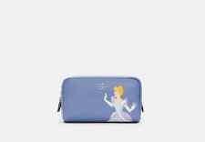 Disney X Coach Small Boxy Cosmetic Case With Cinderella picture