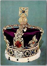 Postcard: Imperial State Crown - Symbol of Royal Ceremonies and State Occasi A85 picture