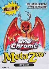 2022 Topps Chrome MetaZoo Refractors - XFractors - Inserts picture