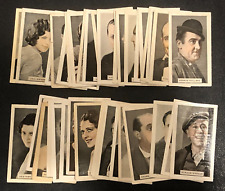 1934-50 Stars of British Films Godfrey Phillips Tobacco Movie Cards 