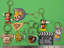 VTG Disney MGM Studios Brass Mickey Head  Key Chain Magic Kingdom Mickey Minnie  picture