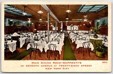 MAIN DINING ROOM-GUFFANTI'S New York postcard unposted picture