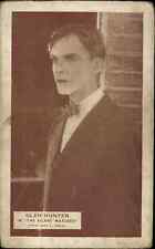 Silent Film Actor Glen Hunter THE SILENT WATCHER c1920 Postcard picture
