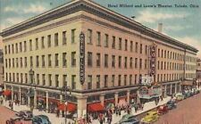 Postcard Hotel Willard and Loew's Theater Toledo Ohio OH  picture