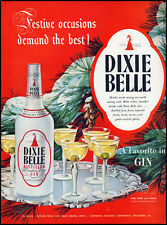 1947 Dixie Belle Gin festive occasions Christmas vintage art print ad LA17 picture