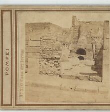 Casa Del Forno Pompeii Italy G. Sommer Stereoview picture