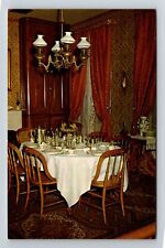 Galena IL-Illinois, Gen U.S. Grant Home Dining Room, Antique Vintage Postcard picture