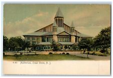 c1905 Auditorium Exterior View Building Ocean Grove New Jersey Vintage Postcard picture