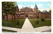 Main Building, Central State Normal School, LOCK HAVEN, Pennsylvania Postcard picture