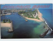 Postcard Hillsboro Inlet & Lighthouse Pompano Beach Florida USA picture