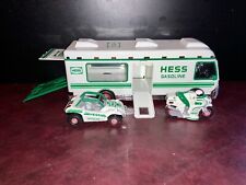 Hess 1998 Toy Truck RV Recreation Van INCLUDES  Dune Buggy and Motorcycle picture