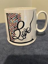 ANTHROPOLOGIE Love “L” Coffee mug By Florence Balducci  picture