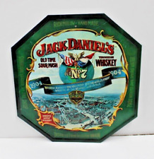 Jack Daniels 1904 St. Louis World’s Fair Gold Medal Finest Advertising Tin Sign picture