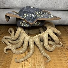 DISNEY PIRATES OF THE CARIBBEAN DAVY JONES PIRATE HAT SIZE 5/6 picture