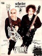 The Cure 4 Tour Original Print Ad Schecter Guitar Research picture