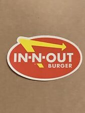 Vintage 1990s IN-N-OUT Burger Sticker picture