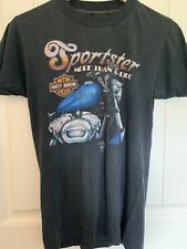 VTG Harley Davidson Sportster More Than A Ride  3D Emblem Mens Med T shirt  picture