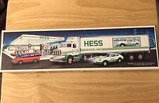 Hess 1992 Toy Truck & Racer  18 Wheeler and Racer NOS  Original ￼Box picture