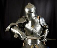Medieval Gothic Suit Of Half Body Knight Roman Armour Halloween Costume picture