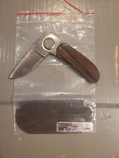 GERBER Vintage Paul Model 2PW Folding Pocket Knife w/Original Sheath picture