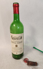 Vtg / Rare - 1975 Chateau Leoville Barton - Empty Wine Bottle & Cork & Foil Top picture