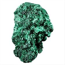Green Natural Fibrous Velvet Malachite Crystal Cluster 4.4oz / 124g DR Congo picture