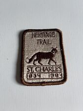 Heritage Trail 1834-1984 St. Charles Trail Patch picture