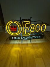 Vintage Fallon Olde English 800 Beer Malt Liquor Bar Neon Sign  picture