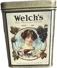 Vintage Bristolware Welch's Grape Juice Tin picture