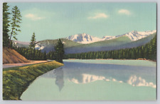 Postcard Sylvan Lake, Sylvan Pass Yellowstone, Wyoming picture