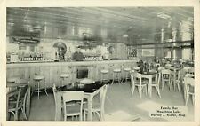 c1940s Family Bar Interior View, Houghton Lake, Michigan Postcard picture