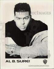 1992 Press Photo Musician Al B. Sure - lrp91090 picture