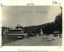 1975 Press Photo Mississippi Stern-Wheeler visits shore of Lake Tahoe picture