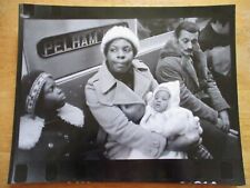 1976 African-Americans New York City SUBWAY NYC 8x10 Photo Negro Black Baby Kid picture
