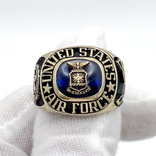 Vintage Sterling Silver USAF Air Force Combat Control Ring Size 12 picture