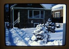 1964 Chicago Area Snow Storm, Berwyn Home 3831 Euclid lot 9 Color Slides picture