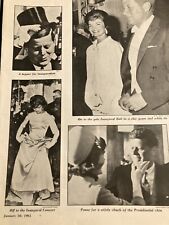 Vintage Newsweek Photos Of JFK And Jackie’s Inaugural Ball 1961. Beautiful picture