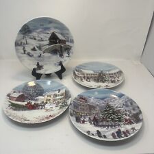 Lenox American Christmas Plates Set of Four - See listing for names of plates picture