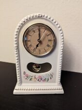 Porcelain PS Quartz Clock - Mantle Shelf Clock Limited Edition 1994 WORKS picture