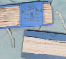 Lot Of 2 Bolts Battenberg Tape Lace Braid Germany Create & Repair Antique Linen picture