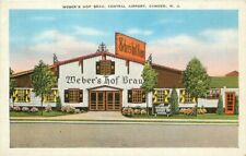 New Jersey Camden Weber's Hof Brau Central Airport Kropp Postcard 22-5488 picture