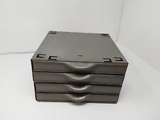 Vintage Equipto 4 Drawer Metal File Box Cabinet Parts Tool Chest  picture