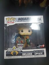 Funko Pop DC Aquaman #254 GameStop Exc Jim Lee Deluxe Vinyl Figure picture