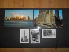 New York City NY, Radio City Music Hall & NY Skyline Vintage Souvenir Postcards picture