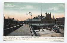 1907 market St. PA RR Depot, Newark NJ postcard [s.5588] picture