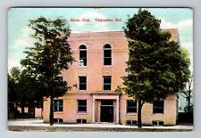 Valparaiso, IN-Indiana, Music Hall Antique c1908, Vintage Postcard picture