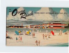 Postcard The New Ocean Ranch, Virginia Beach's Outstanding Ocean Front Motel, VA picture